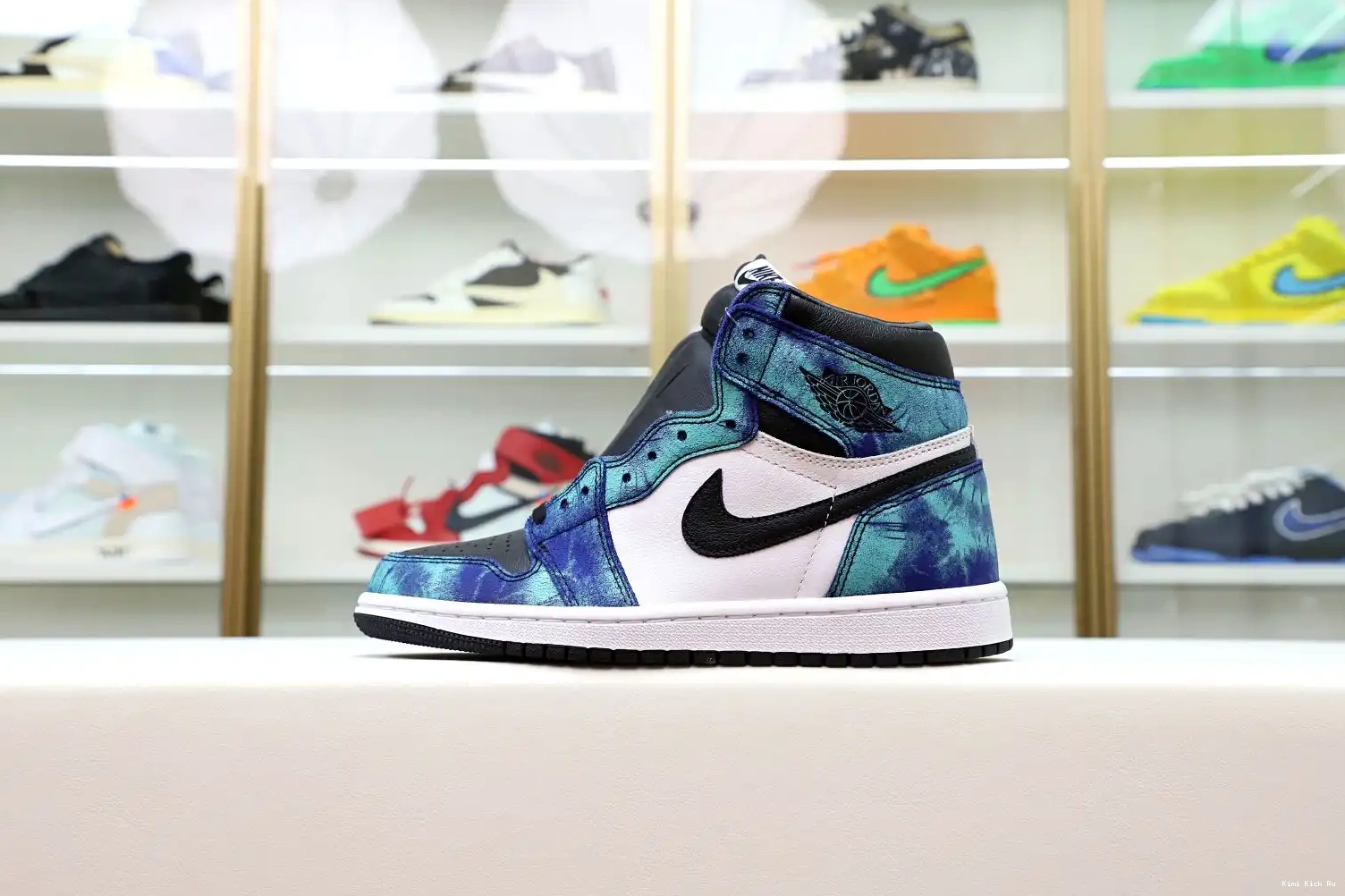 Kimikick Jordan  Air Tie-Dye 1 OG High 0805